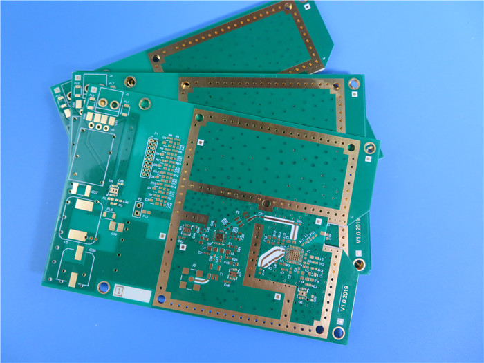 4 Layer Hybrid RO4350B 20mil Core PCB Stackup